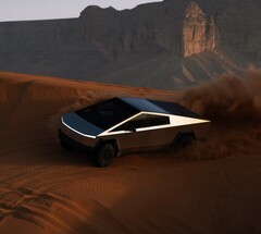 The electric Tesla Cybertruck (Image source: Tesla)