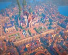 An image showing a city in Fabledom, now 65% off on Steam.