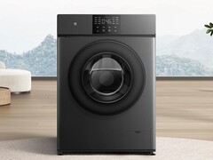 You can control the Xiaomi Mijia Front-Loading Drum Washing Machine with a built-in touch control panel. (Image source: Xiaomi)