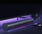 Xiaomi includes customisable lighting on its soundbar element.