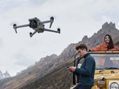 The DJI Air 3 weighs 720 g and features a pair of 48 MP cameras. (Image source: DJI)