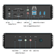 The Minisforum HX90 can drive four 4K 60 Hz displays simultaneously