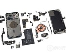 iPhone 12 Pro Max teardown reveals generous image sensor but rather small battery (Source: iFixit)