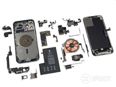 iPhone 12 Pro Max teardown reveals generous image sensor but rather small battery (Source: iFixit)