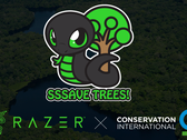 Sneki Snek makes tree-saving progress. (Source: Razer)
