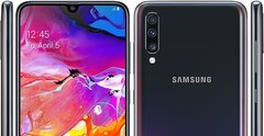 The Samsung Galaxy A70. (Source: GSMArena)