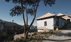 Sfeir imported a 3D scan of a rural Balkan town into UE5 to leverage the engine's lighting and geometry solutions (Image Source: Melhem Sfeir)
