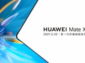 The Mate X2's new launch teaser. (Source: Weibo)