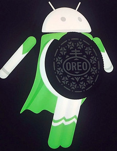 Android 8.0 Oreo robot leaked image via Evan Blass