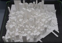 Printed model of Manhattan (Image Source: AnkerMake)