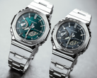 Casio’s G-Shock GM-2110D-3A1 (left) and GM-2110D-8A (right) watches are now available in the UK. (Image source: Casio)