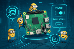 DietPi 9.17 Linux for SBCs, AI-generated launch teaser image (Image source: DietPi.com Docs)