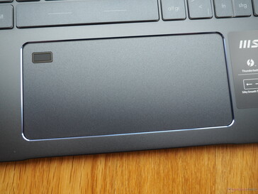MSI Prestige 14 Evo - ClickPad with fingerprint reader