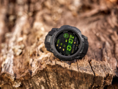 Garmin Instinct 3 Tactical Edition - Montre GPS Robuste écran AMOLED, Lampe Torche, étanche 10 ATM - Fonctions Tactiques Et Suivi Santé