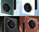 Honor will launch the Magic V3 in a total of four stylish colors (in China at least) with a leather-like back. (Image source: Honor, edited)