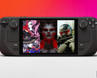 The new Choice selection has Crysis 3 Remastered and Diablo IV. Pictured: Steam Deck with the cover of the bundle on screen.