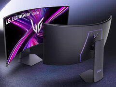 Three of LG's new UltraGear OLED gaming monitors will reach Europe in two months' time. (Image source: LG)