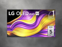 Front view of 65-inch LG G5 OLED TV is shown