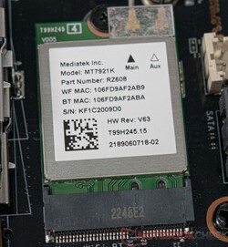 WLAN module in the Morefine M600