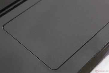 The matte dark gray surfaces of the laptop are good at hiding fingerprints