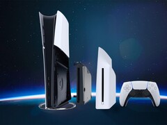 PS5 Digital Edition with optical disc drive (Image source: Sony PlayStation with edits)