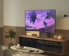 The Samsung Odyssey Ark gaming monitor is on sale at Amazon and Best Buy (image via Samsung)