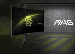 The MAG 321CUP has a 1500R curvature and a 4K VA panel. (Image source: MSI)