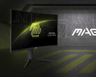 The MAG 321CUP has a 1500R curvature and a 4K VA panel. (Image source: MSI)