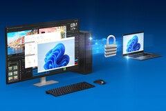 Thunderbolt Share connects two computers directly via Thunderbolt. (Image: Intel)