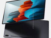 The Galaxy Tab S8 series may only be available in two colours. (Image source: @OnLeaks)