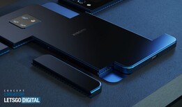 Xiaomi modular smartphone. (Image source: LetsGoDigital/Concept Creator)