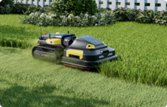 Yarbo has received a new Lawn Mower Pro module. (Image source: Yarbo)