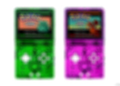 Anbernic will soon expand its RG35XX SP offering to seven colours. (Image source: Anbernic via Retro Dodo - edited)