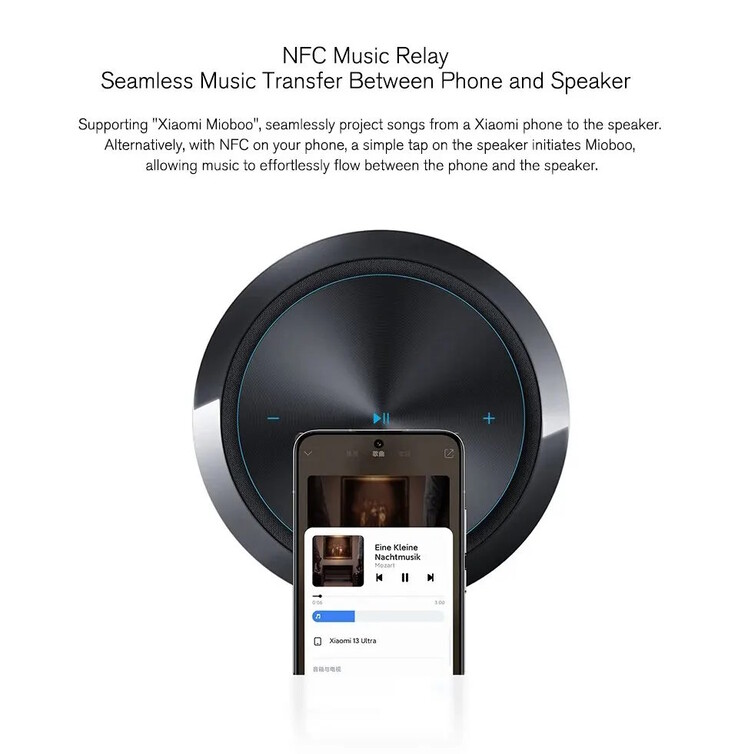 Pairing is supposedly possible via NFC - but apparently not with all smartphones