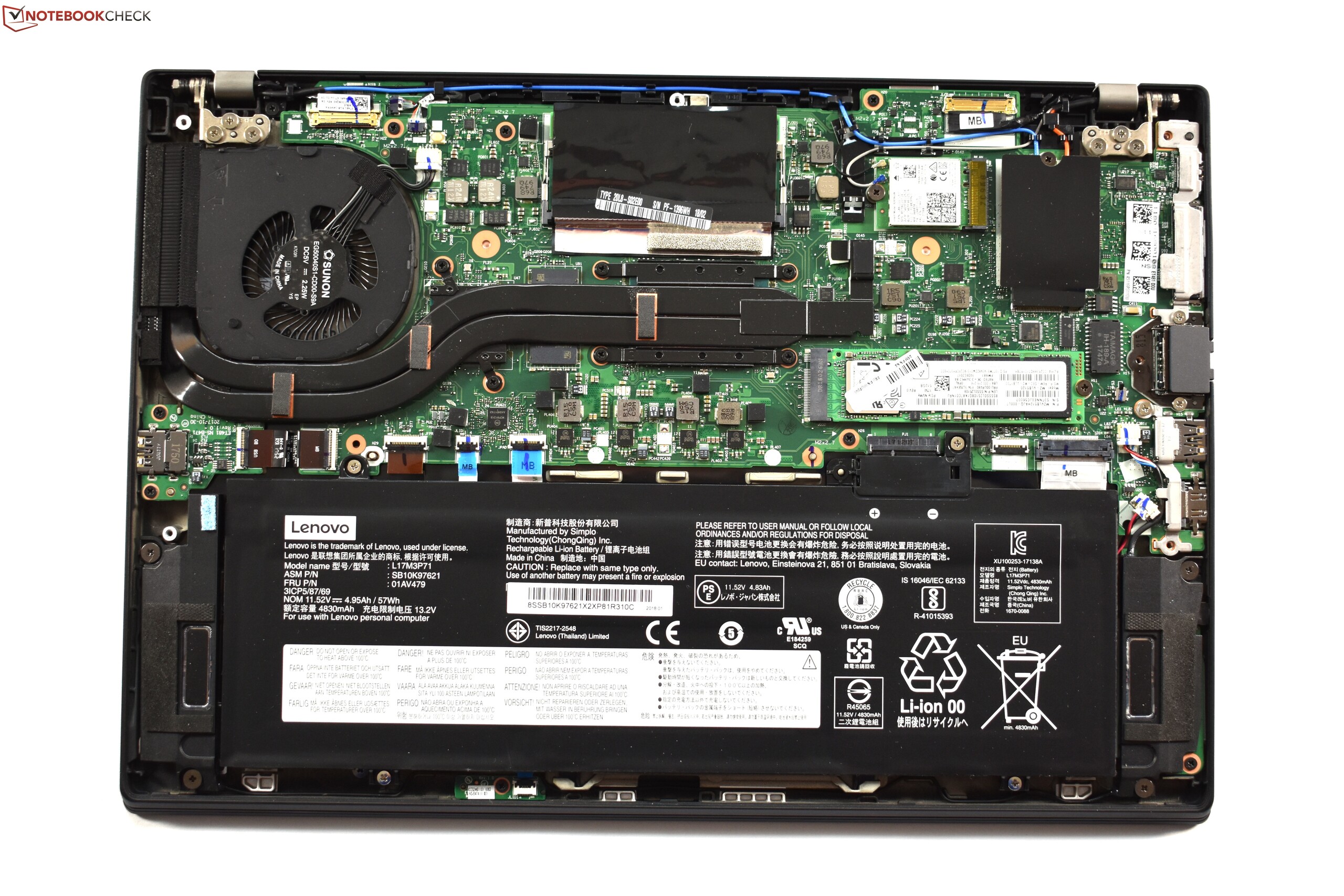 Thinkpad t480s mx150 online