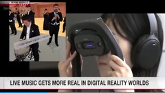 Canon Japan unveils mixed reality headset prototype to enjoy music performances. (Source: NHK World News)