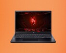 The Acer Nitro V 15 gaming laptop features a 57 Wh battery. (Image source: Acer, Unsplash, edited)