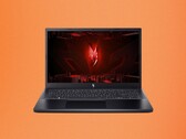 The Acer Nitro V 15 gaming laptop features a 57 Wh battery. (Image source: Acer, Unsplash, edited)