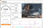 Fire Strike (energy saving idle mode, connected to mains)