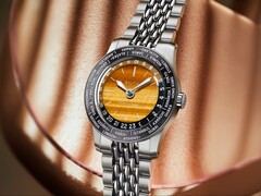 The Baltic Heures du Monde watch with tiger eye dial
