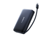 The Baseus PicoGo AM61 Magnetic power bank (pictured) with a retractable USB-C cable. (Image source: Baseus)