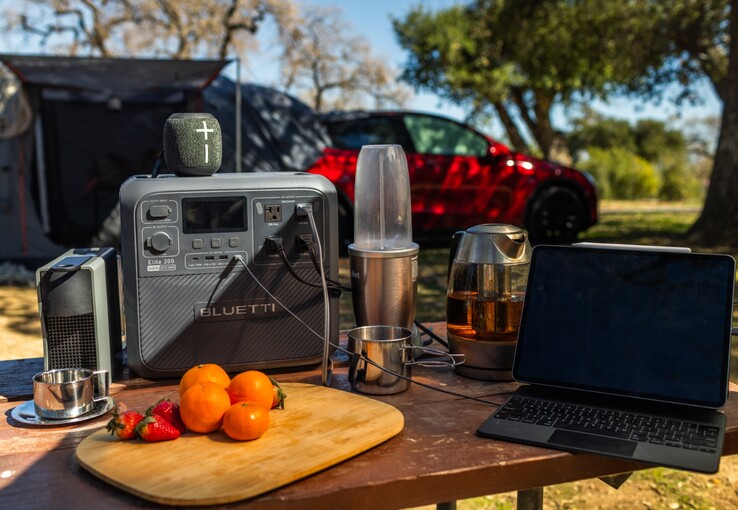 The Bluetti Elite 200 V2 portable power station can charge up to 9 devices simultaneously (Image source: Bluetti)