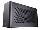 The XG Station Pro's all-aluminum enclosure makes it much more professional-looking than Asus's previous eGPU offerings.