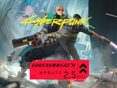 Banner for Cyberpunk 2077 Edgerunners 2 Update 2.5 shown