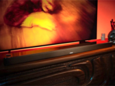 The Bose Smart Ultra Soundbar includes nine speakers in a slim enclosure for easy surround sound setup in a small room. (Image source: Bose)