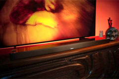 The Bose Smart Ultra Soundbar includes nine speakers in a slim enclosure for easy surround sound setup in a small room. (Image source: Bose)