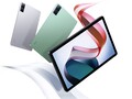 The Redmi Pad will be available in multiple colours and will weigh 445 g. (Image source: @_snoopytech)