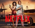 Banner for GTA 6 Netflix Extended Look with Lucia and Jason shown