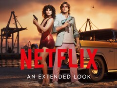 Banner for GTA 6 Netflix Extended Look with Lucia and Jason shown