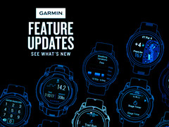 Garmin's latest update round covers over half a dozen devices. (Image source: Garmin - edited)